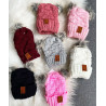 Gorros bebes con pompon - Adaptables