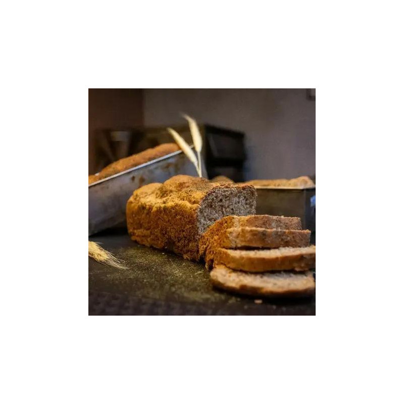 Pan tajado de orégano, albahaca o avena con semillas